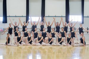 Student Ballet dancers from Chula Vista Middle School