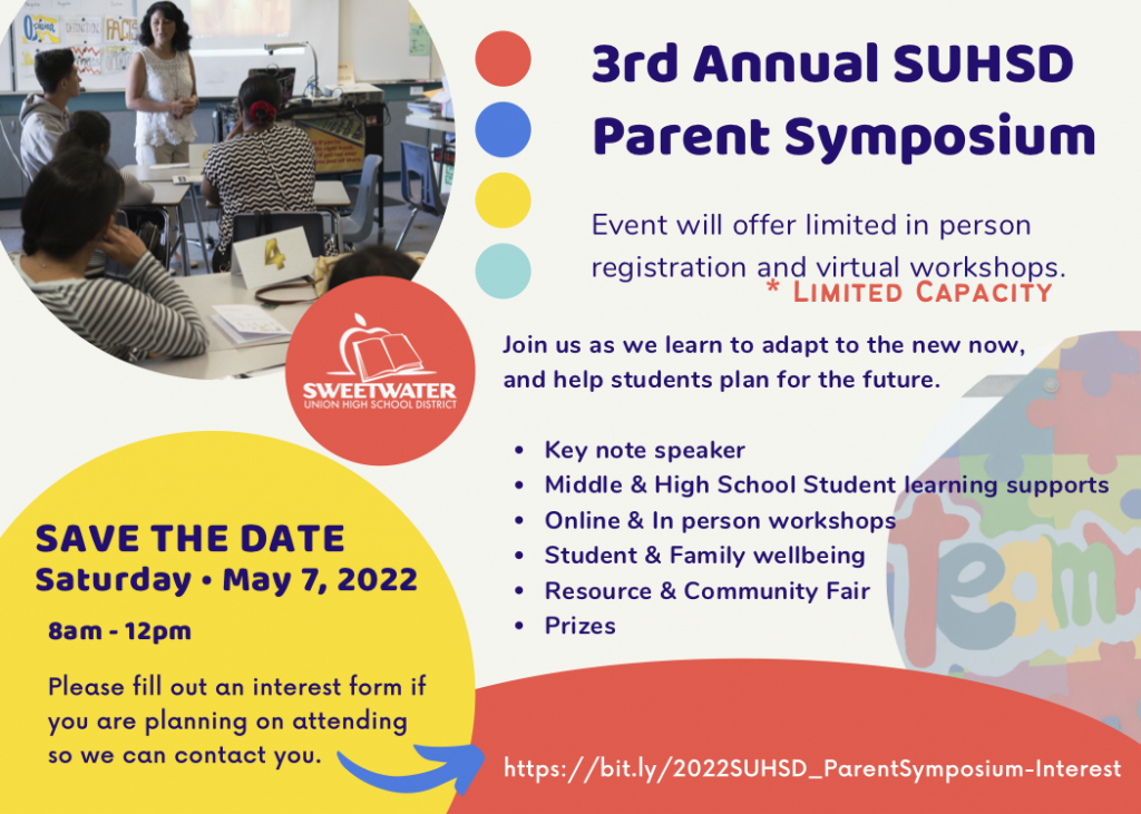 3rd Annual SUHSD Parent Symposium SPA REV
