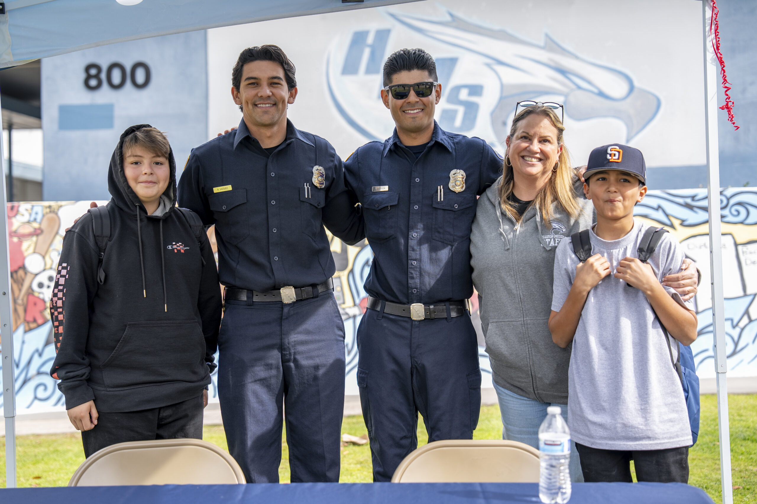 Safety Awareness Week at Hilltop Middle School