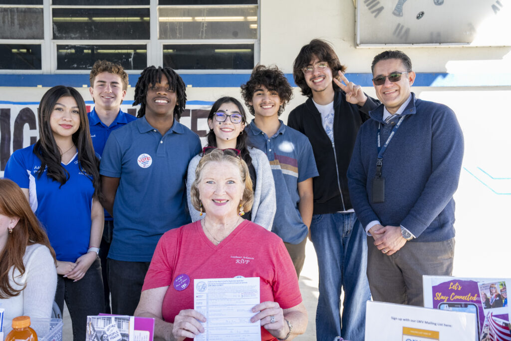 SUHSD kicked-off its Voter Registration Campaign at Chula Vista High