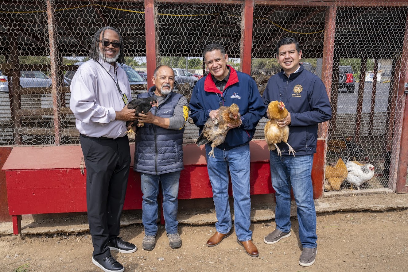 Assemblymember David Alvarez Commends Southwest High School's Sustainable Farm-to-School Program