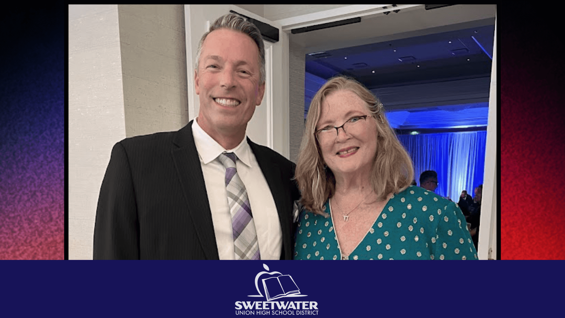 Board Trustee Emerald and Adult Education Director Jay Marquand Recognized at ‘Honoring Our Own’ Gala