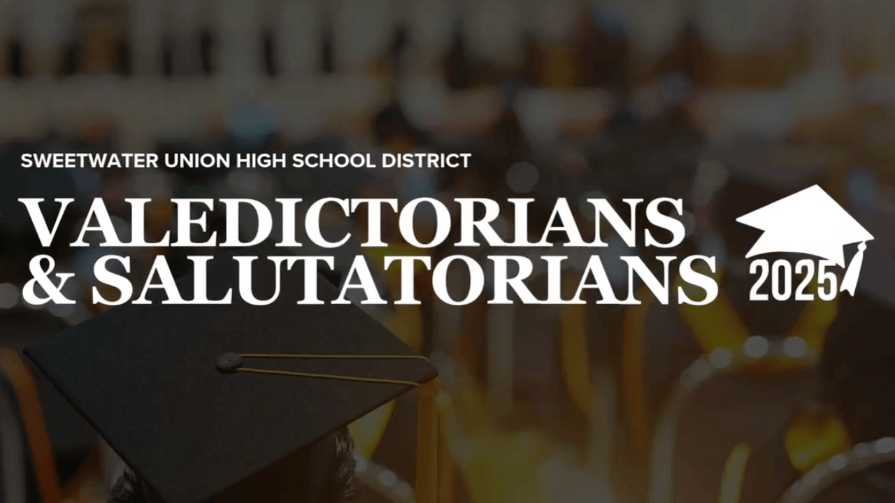 SUHSD Valedictorians & Salutatorians – Class of 2025