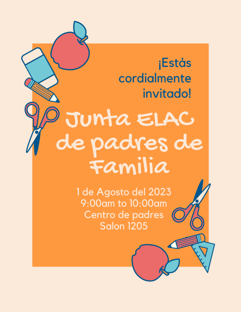 ¡Estás
cordialmente
invitado!
I Juntarese
de padres de
Familia
1 de Agosto del 2023
9:00am to 10:00am
Centro de padres
Salon 1205