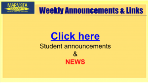 Weekly Announcements and Links 