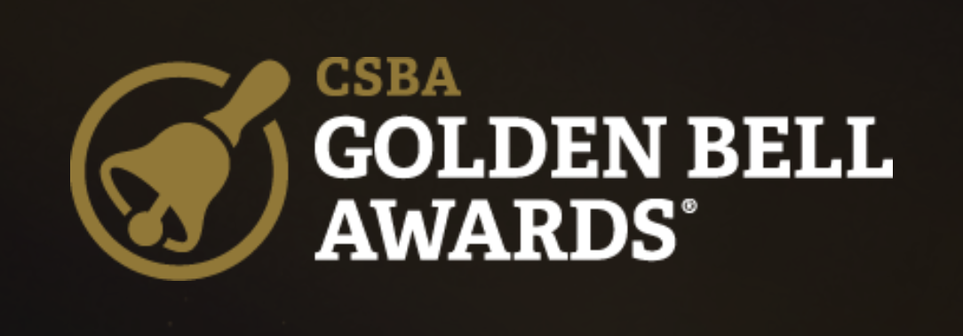CSBA Goldern Bell Award logo
