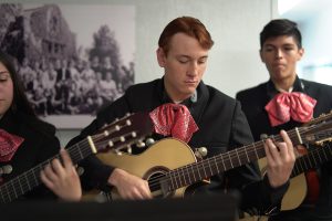 Olympian High School Mariachi visits District Office