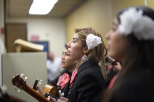 Olympian High School Mariachi visits District Office