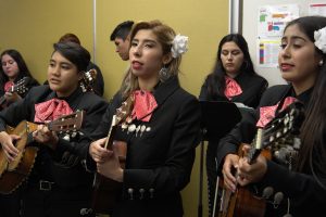 Olympian High School Mariachi visits District Office