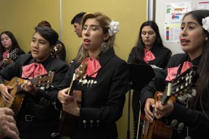 Olympian High School Mariachi visits District Office