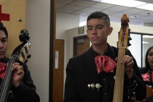 Olympian High School Mariachi visits District Office