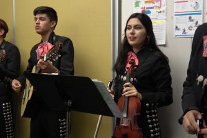 Olympian High School Mariachi visits District Office