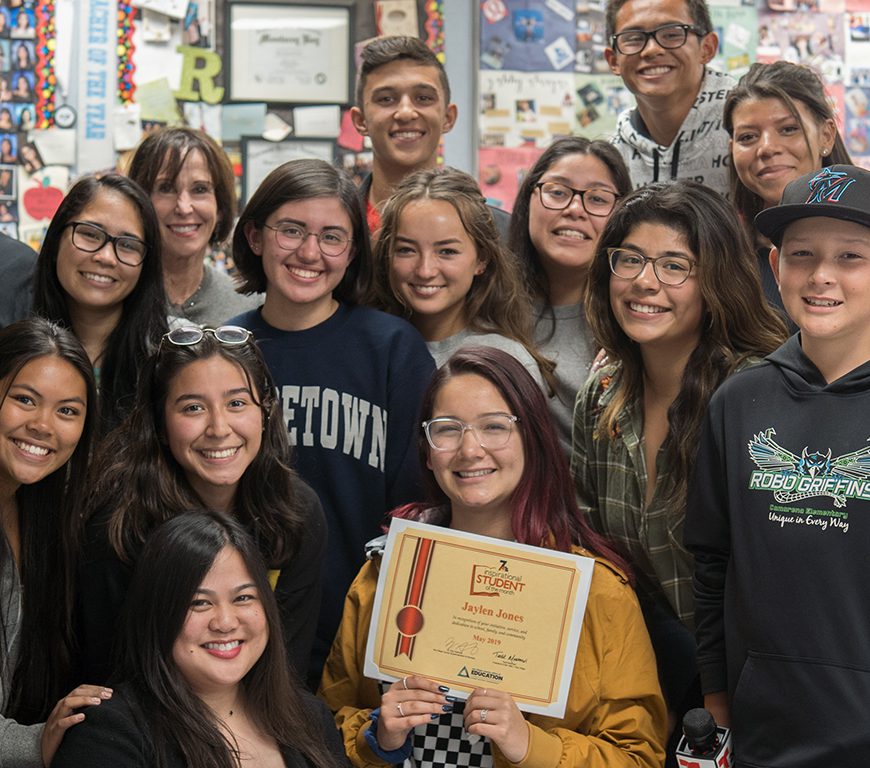 OLH Senior Jaylen Jones Named NBC San Diego Inspirational Student of the Month