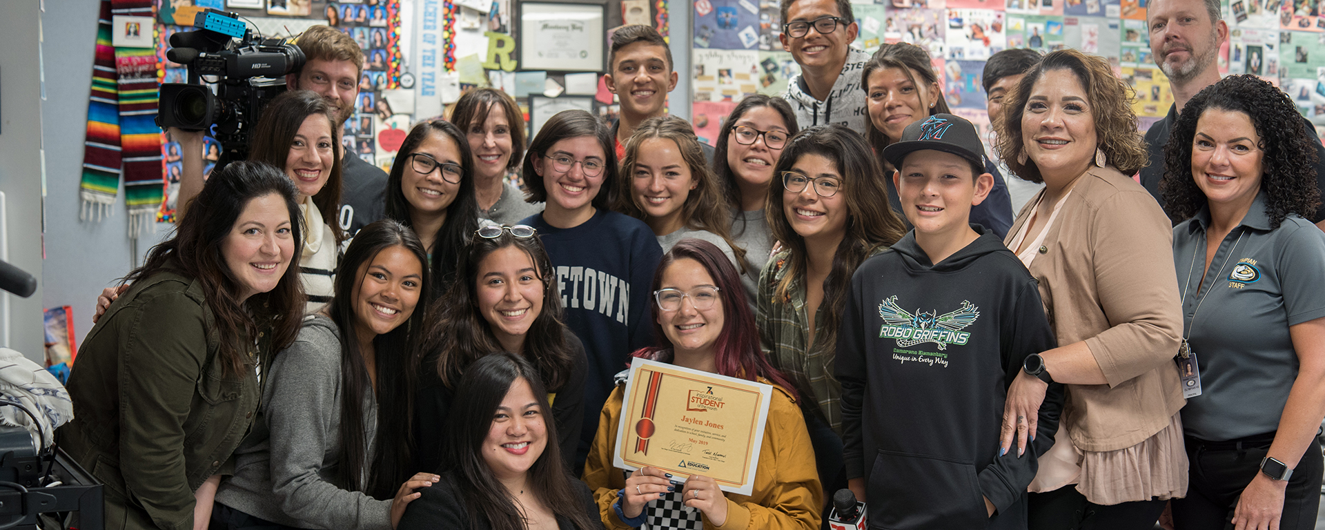 OLH Senior Jaylen Jones Named NBC San Diego Inspirational Student of the Month