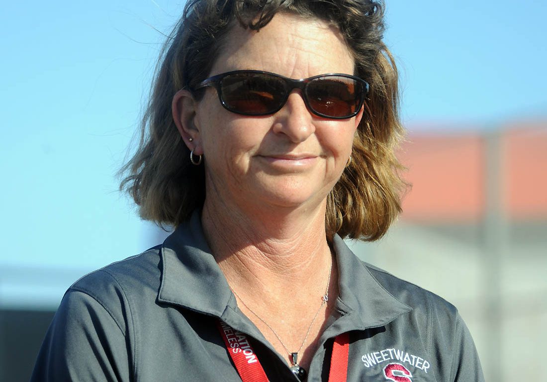 Sweetwtaer High School girls basketball coach Heather Huckaby was recently honored as a CIF model coach of the year by the San Diego Section. Photo by Phillip Brents (Star News)