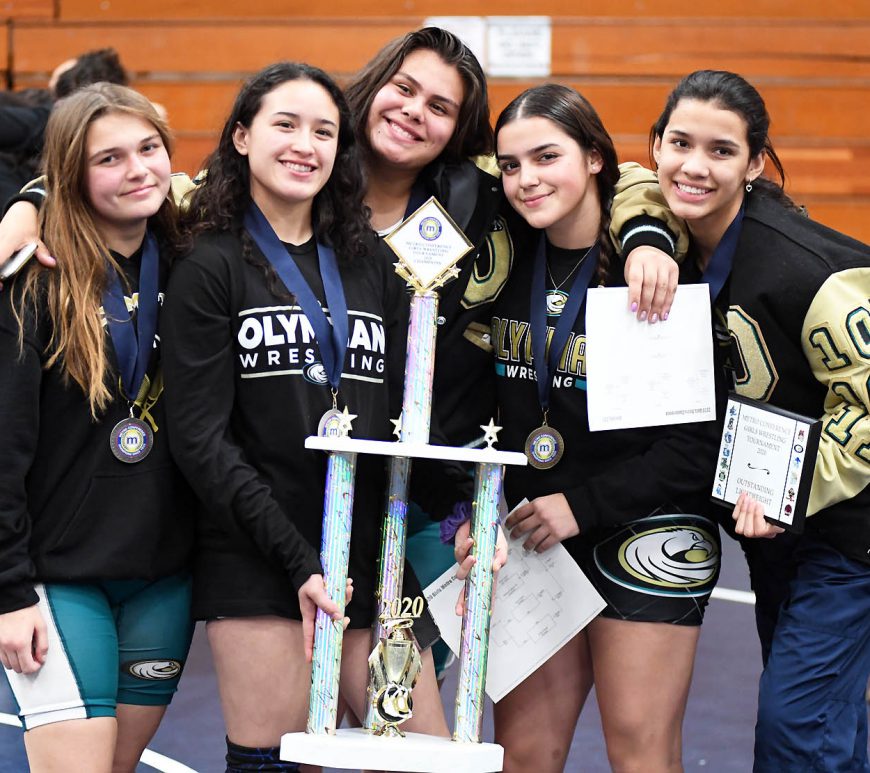 NewsClips-Feb2020 - Lady Eagles are Metro’s inaugural girls wrestling tournament champions