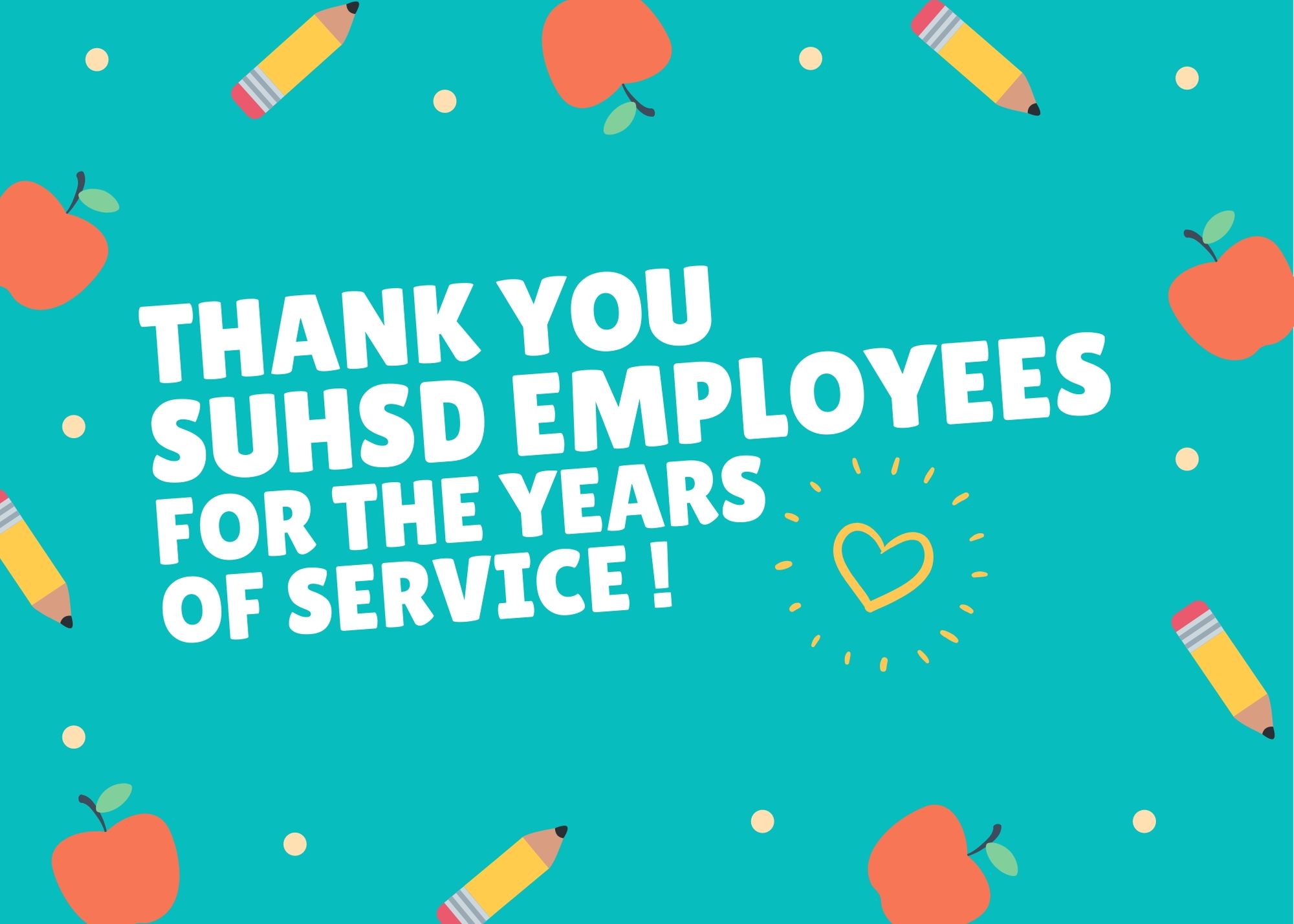 SUHSD Years of Service