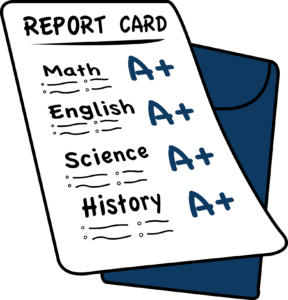 report card