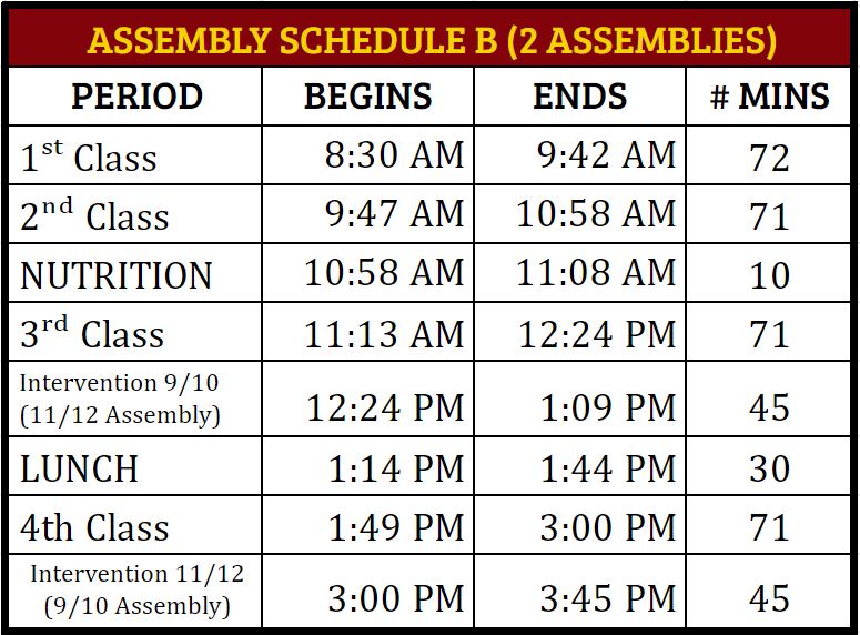 southwest-high-school-calendar