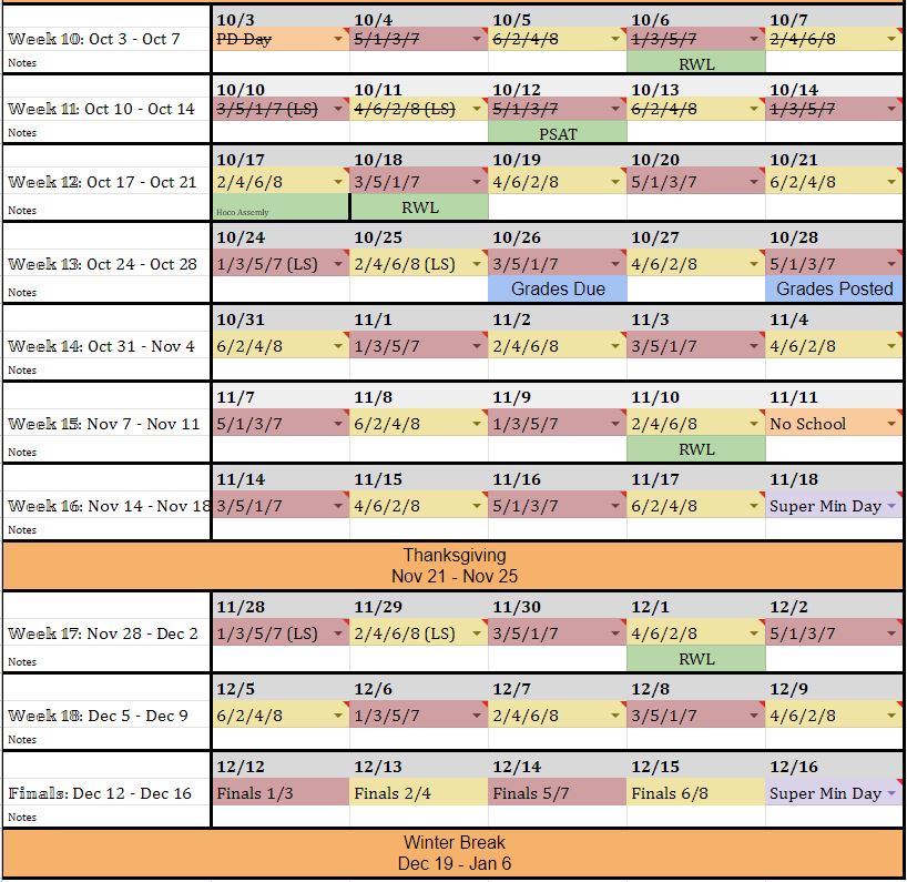 southwest-high-school-calendar