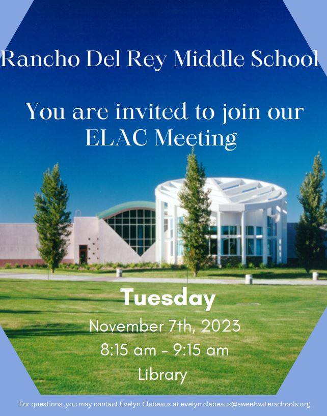 Rancho del Rey Middle School Parents