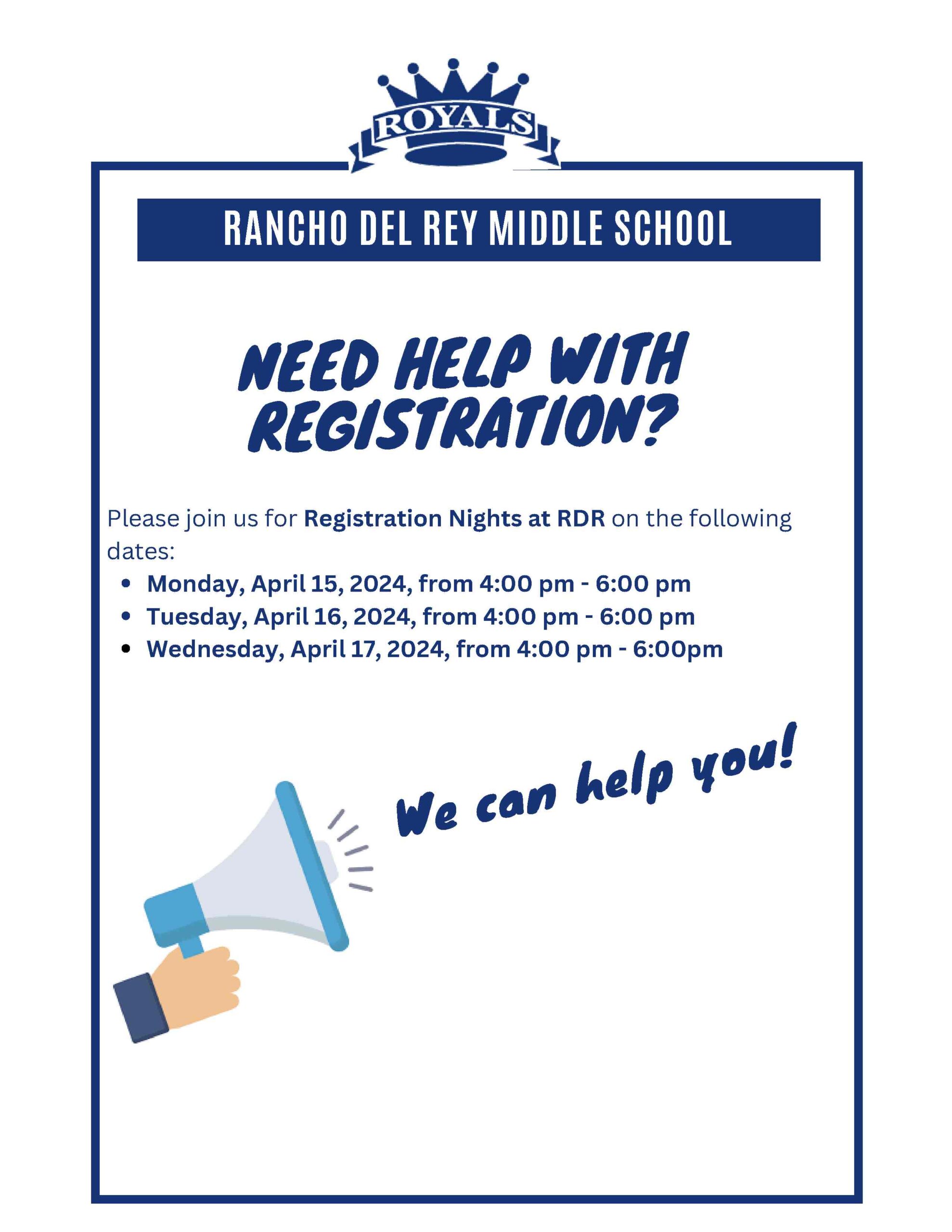 Rancho del Rey Middle School Rancho del Rey Middle School